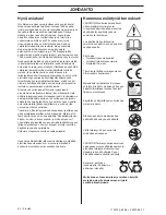 Preview for 62 page of Husqvarna 235 Operator'S Manual