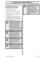 Preview for 255 page of Husqvarna 235 Operator'S Manual