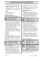 Preview for 394 page of Husqvarna 235 Operator'S Manual