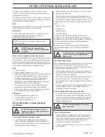 Preview for 433 page of Husqvarna 235 Operator'S Manual