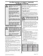 Предварительный просмотр 223 страницы Husqvarna 235e Operator'S Manual