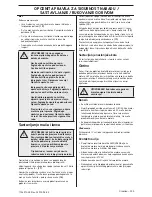 Preview for 335 page of Husqvarna 235e Operator'S Manual