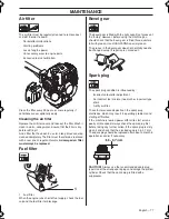 Preview for 77 page of Husqvarna 236R Operator'S Manual