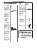 Preview for 12 page of Husqvarna 240RBD Operator'S Manual