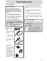 Preview for 9 page of Husqvarna 240RJ Operator'S Manual