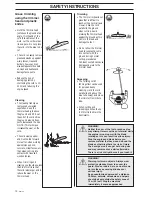 Preview for 12 page of Husqvarna 240RJ Operator'S Manual