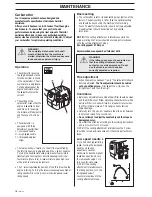 Preview for 18 page of Husqvarna 240RJ Operator'S Manual