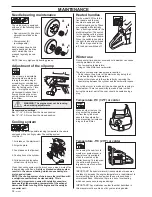 Предварительный просмотр 32 страницы Husqvarna 242XP Operator'S Manual