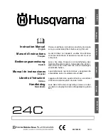 Предварительный просмотр 1 страницы Husqvarna 24C Instruction Manual