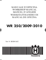 Husqvarna 250 WR Workshop Manual preview