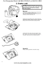 Preview for 12 page of Husqvarna 250PS Workshop Manual