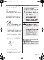 Preview for 189 page of Husqvarna 253 RB Owner'S Manual