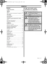 Preview for 107 page of Husqvarna 253RJ Operator'S Manual