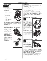 Preview for 32 page of Husqvarna 261 Operator'S Manual