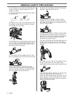 Preview for 8 page of Husqvarna 272XP Operator'S Manual