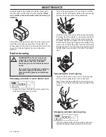 Preview for 34 page of Husqvarna 272XP Operator'S Manual