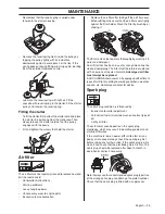 Preview for 35 page of Husqvarna 272XP Operator'S Manual