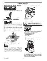 Preview for 36 page of Husqvarna 272XP Operator'S Manual