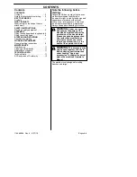 Предварительный просмотр 2 страницы Husqvarna 300-SERIES COUPLING Operator'S Manual