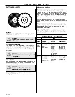 Preview for 10 page of Husqvarna 3120K Operator'S Manual