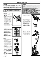 Preview for 14 page of Husqvarna 3120K Operator'S Manual