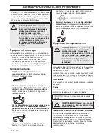 Preview for 52 page of Husqvarna 3120XP Operator'S Manual