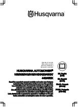 Husqvarna 315, 320 Operator'S Manual preview