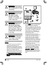 Preview for 12 page of Husqvarna 315, 320 Operator'S Manual