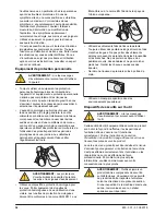 Preview for 34 page of Husqvarna 320iB Operator'S Manual