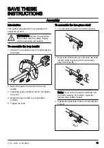 Preview for 13 page of Husqvarna 320iL Operator'S Manual