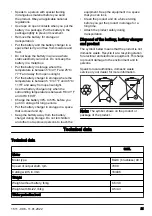 Preview for 21 page of Husqvarna 320iL Operator'S Manual