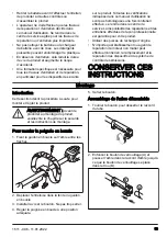 Preview for 59 page of Husqvarna 320iL Operator'S Manual