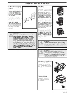 Preview for 5 page of Husqvarna 322E Operator'S Manual