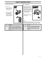 Preview for 7 page of Husqvarna 322E Operator'S Manual