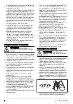 Предварительный просмотр 4 страницы Husqvarna 322HD60 Operator'S Manual