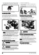 Предварительный просмотр 12 страницы Husqvarna 322HD60 Operator'S Manual