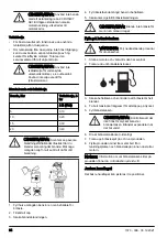 Предварительный просмотр 24 страницы Husqvarna 322HD60 Operator'S Manual