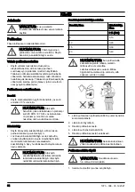 Предварительный просмотр 54 страницы Husqvarna 322HD60 Operator'S Manual