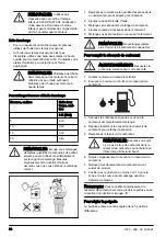 Предварительный просмотр 86 страницы Husqvarna 322HD60 Operator'S Manual