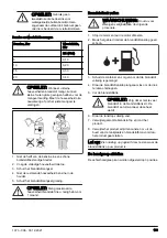 Предварительный просмотр 103 страницы Husqvarna 322HD60 Operator'S Manual