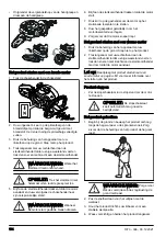 Предварительный просмотр 104 страницы Husqvarna 322HD60 Operator'S Manual