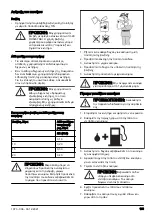 Предварительный просмотр 185 страницы Husqvarna 322HD60 Operator'S Manual