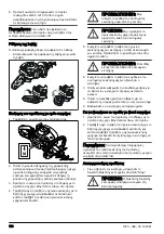 Предварительный просмотр 186 страницы Husqvarna 322HD60 Operator'S Manual