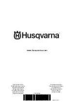 Предварительный просмотр 212 страницы Husqvarna 322HD60 Operator'S Manual