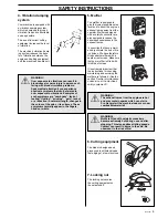 Preview for 5 page of Husqvarna 323E, 325E Operator'S Manual