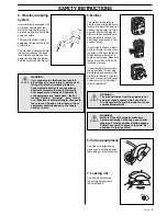 Предварительный просмотр 5 страницы Husqvarna 323E, 325E Operator'S Manual