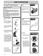 Preview for 6 page of Husqvarna 323E, 325E Operator'S Manual