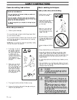 Preview for 10 page of Husqvarna 323E, 325E Operator'S Manual