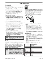 Preview for 13 page of Husqvarna 323Ex Series Operator'S Manual