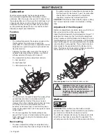 Предварительный просмотр 16 страницы Husqvarna 323HD60 Operator'S Manual